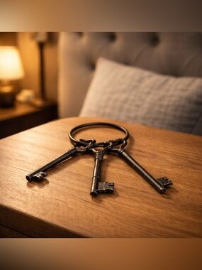 Vintage Style Metal Skeleton Key Set